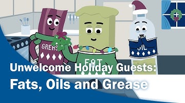 Unwelcome Holiday Guests: Fats, Oils and Grease (FOG)