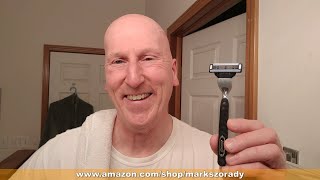 Gillette Mach 3 Head Shave