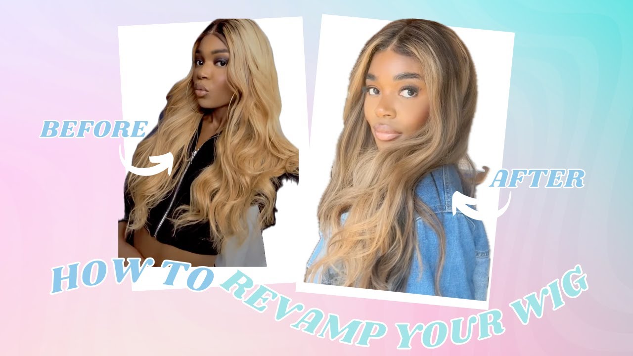 How to revamp a old wig with lowlights using ASP INFINITI