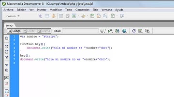 Javascript tutorial 8. Variables locales y globales