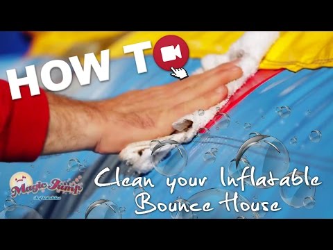 Clean your Inflatable Bounce House: HOW TO | Magic Jump, Inc.