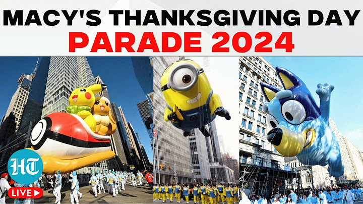 LIVE from New York: Macy's Thanksgiving Day Parade 2024 | Giant Balloons, Floats & Marching Bands