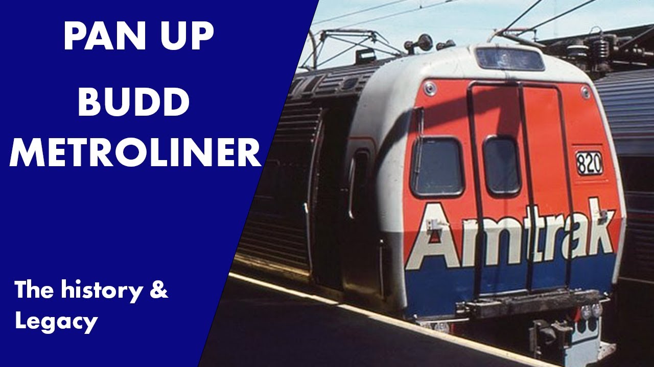 The Budd Metroliner: America's 164mph fridge on wheels. - YouTube
