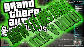 how to install gta v hud by dk22pac    (easy tutorial)