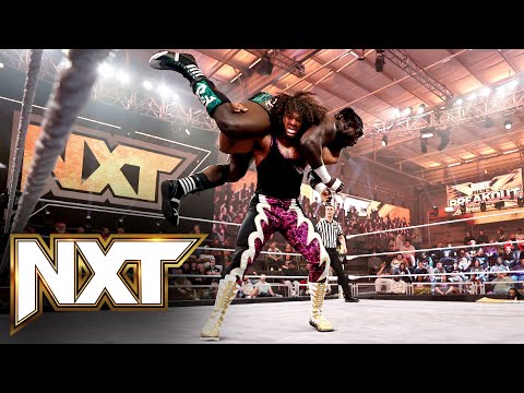 Tavion Heights vs. Oba Femi — Breakout Tournament Semifinal Match: NXT highlights, Dec. 26, 2023