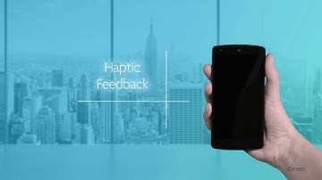 Gesture recognition & haptic feedback animation