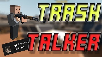 1v1ing a Trash Talker In Krunker