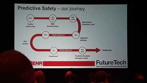 Predictive Analytics for safety