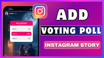 How To Add Poll In Instagram Story | Create Vote Poll In Instagram Story