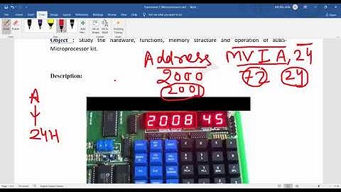 5EE4-23, Microprocessor Lab, Experiment-1, Dr. Neeraj Jain