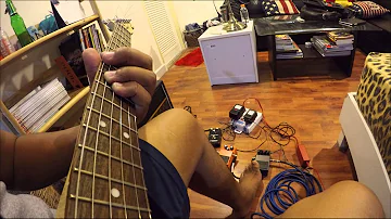 Spill by Foo fighters Guitar cove with Gopro Hero4 Silver edition by Annop.T