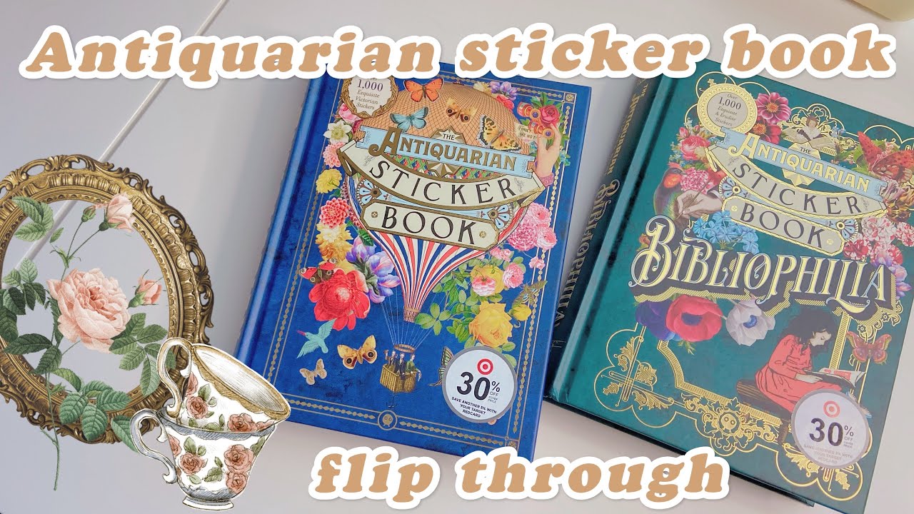 The Antiquarian Sticker Book: Imaginarium - By Odd Dot (hardcover) : Target