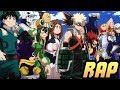 CLASS 1-A RAP CYPHER | RUSTAGE ft Nux Taku, Dan Bull, NerdOut & More [MHA]