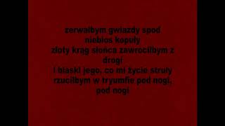 Video thumbnail of "Kazik i Kwarter Proforma  - Gdybym miał kogoś + tekst"