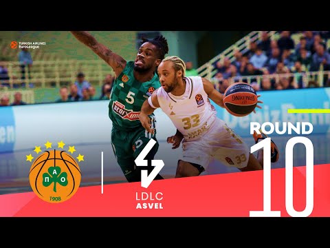 Panathinaikos rouuts ASVEL at hiome! | Round 10, Highlights | Turkish Airlines EuroLeague