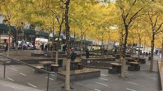 Zuccotti Park Today: Site Of The Occupy Wall Street Demonstrations During The Great Recession