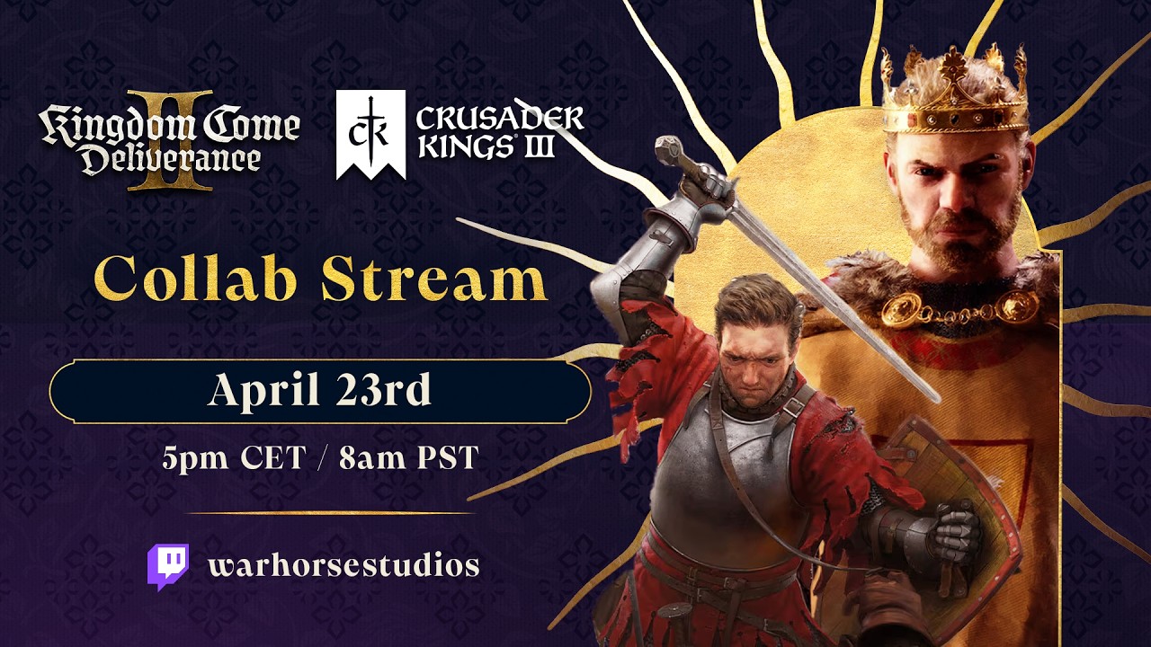 Join the collab: KCD2 meets Crusader Kings 3
