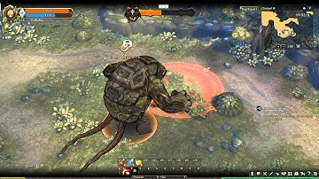 Tree of Savior Global Beta 1 - Swordsman (solo) vs Rocktortuga