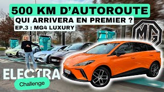 500 km d'autoroute en MG4 Luxury: mon expérience sur long trajet ! - Electra Challenge