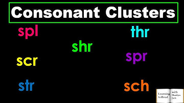Introduction to Consonant Clusters