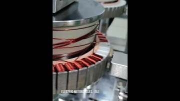 Automatic Electric Vehicle Wheel Hub Motor Winding (EVS) | BLDC Coil Winding Process