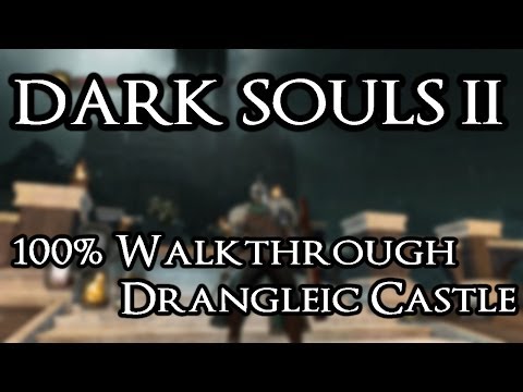 Video: Dark Souls 2 - Great Souls, Drangleic Castle, Bos