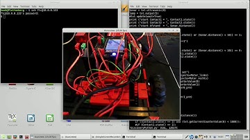 fischertechnik TXT controller : Discovery using Python2.7 ep. 67 - Camera, power, oops, data, editor