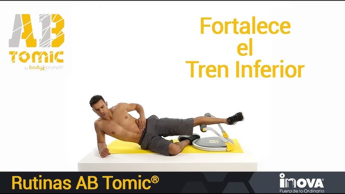 ▷ Ejercicios para reducir el abdomen y cintura con AB Tomic