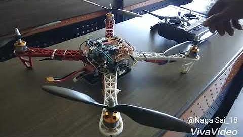 Accelerometer For Gyro Callibration and Quad Copter Pitch Movement Using Arduino