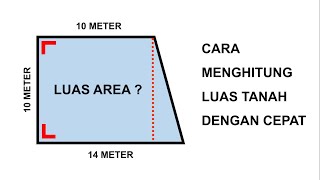 cara manghitung LUAS TANAH