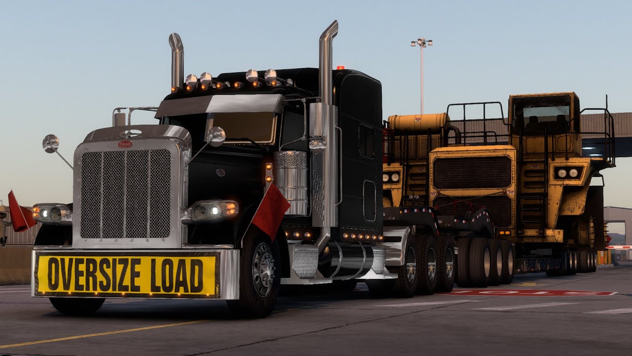 Oversize Load w/ Police Escort from Denver, CO to Colorado Springs, CO ATS Gameplay YouTube
