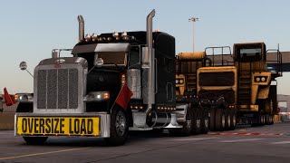 Oversize Load w/ Police Escort from Denver, CO to Colorado Springs, CO | ATS Gameplay