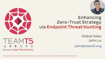 [#Webinar] Enhancing Zero-Trust Strategy via Endpoint #Threat #Hunting