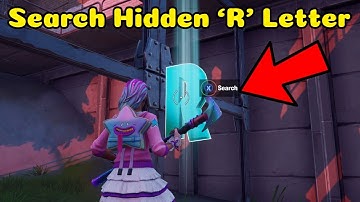 Search Hidden ‘R’ found in the Forged by Slurpy Loading Screen- Location Fortnite Chapter 2 Season 1