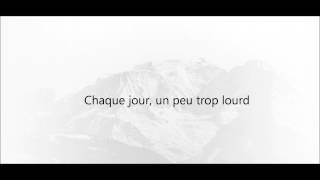 Video thumbnail of "Ton depart marc dupre lyric video"