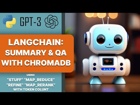 Langchain Summary and QA with Chromadb using OpenAI Embeddings and GPT 3 with token count