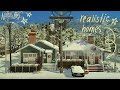 building nostalgic winter family homes🎄☕🧣the sims 4: speed build with commentary