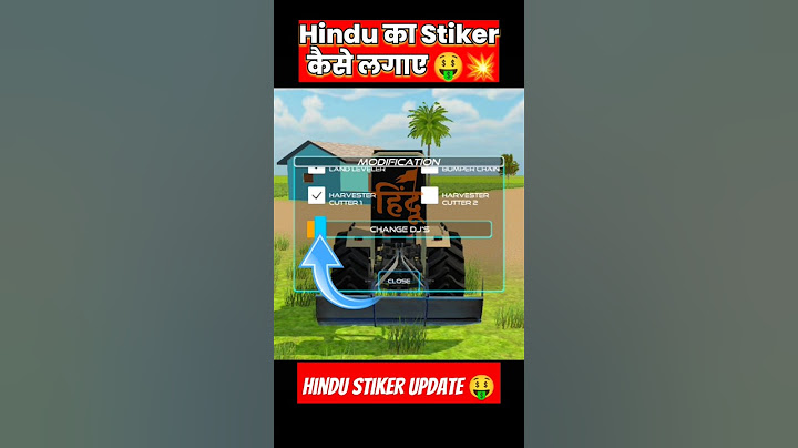 swaraj 855 tractor hindu stiker कैसे लगाए 🤑 indian vehicles simulator 3d #shorts #viral #gaming