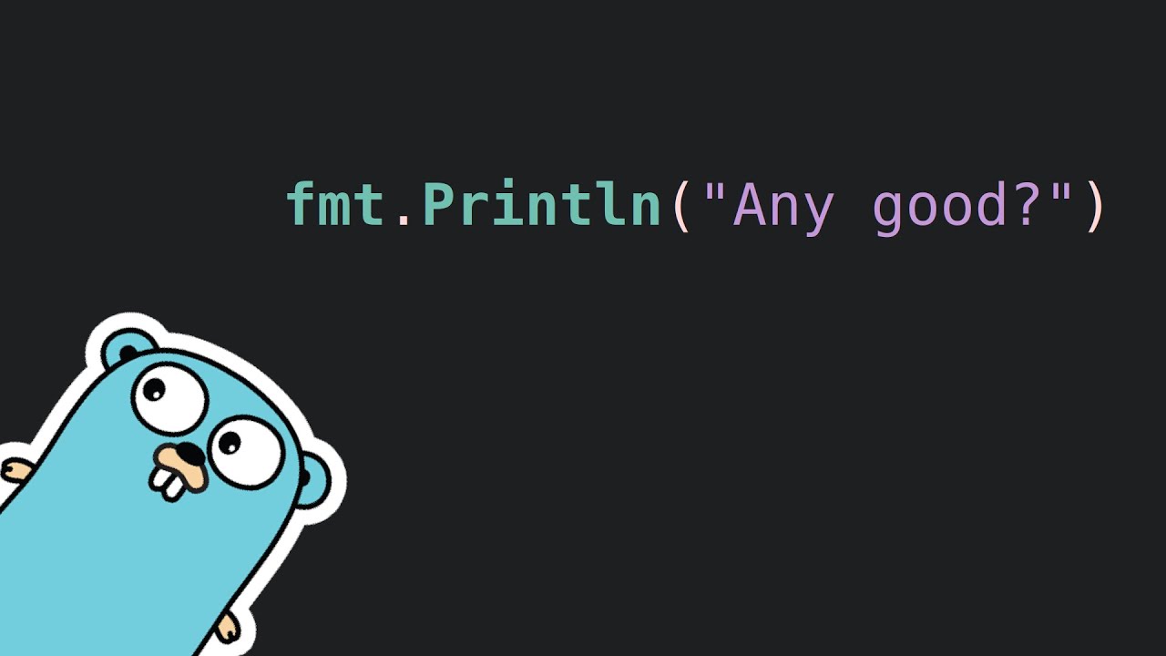 Programming in Go For The First Time