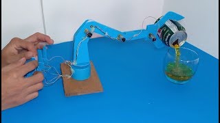 DIY robot arm , How to make a powerful robotic arm