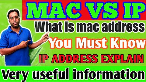 What is IP and MAC address | IP vs MAC Address | Explain in Hindi | tricks in hindi