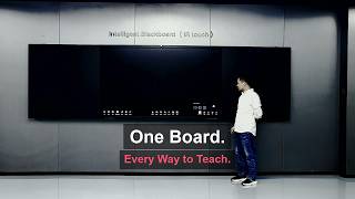 Intelligent Blackboard – Central Touch Screen + Dual Writing Boards | ITA TOUCH