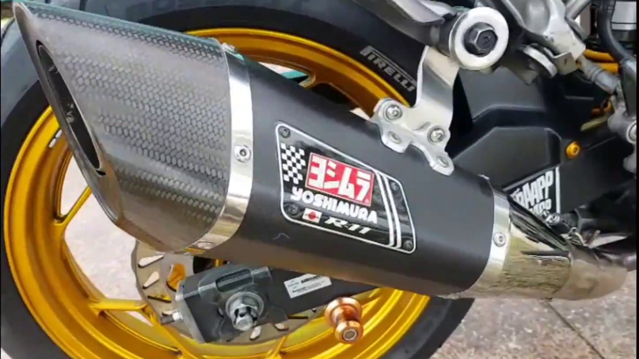 Yoshimura R11 Kawasaki Z250 SL 250SL Original Exhaust Muffler R11