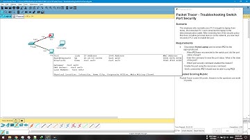 2.2.4.10 Packet Tracer - Troubleshooting Switch Port Security | ARIF 365