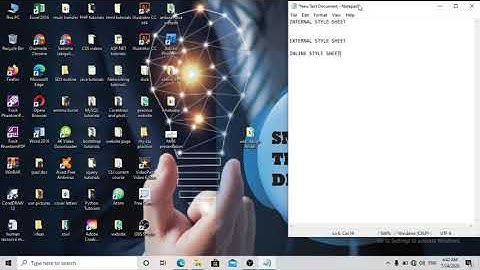 Css Video 7 External Style Sheet