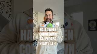 we are 9 days away from halloween! 🎃 opening our disney countdown calendars! 👀