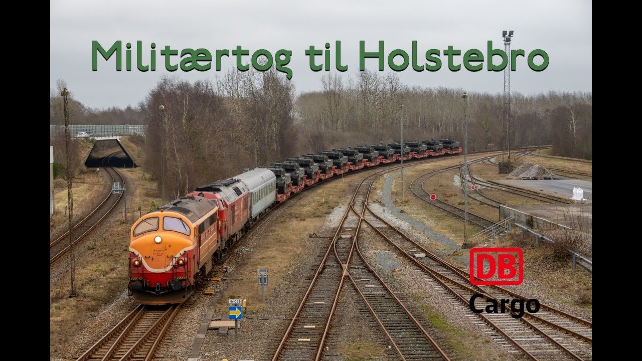 MZ 1453 + Tørfisken med Militærtog til Holstebro 15-12-2025