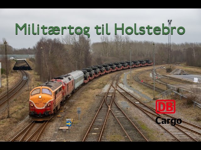 MZ 1453 + Tørfisken med Militærtog til Holstebro 15-12-2025