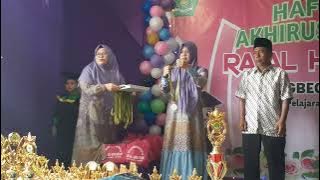 PROSESI WISUDA HAFLAH AKHIRUSSANAH RA AL HIDAYAH- DESA BAREGBEG CIAMIS