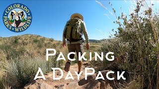 How to Pack A DayPack with CPW Officer Jackson Davis